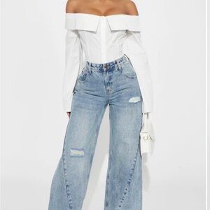 Fashion Nova Jeans Lot- 2 Pairs of Jeans